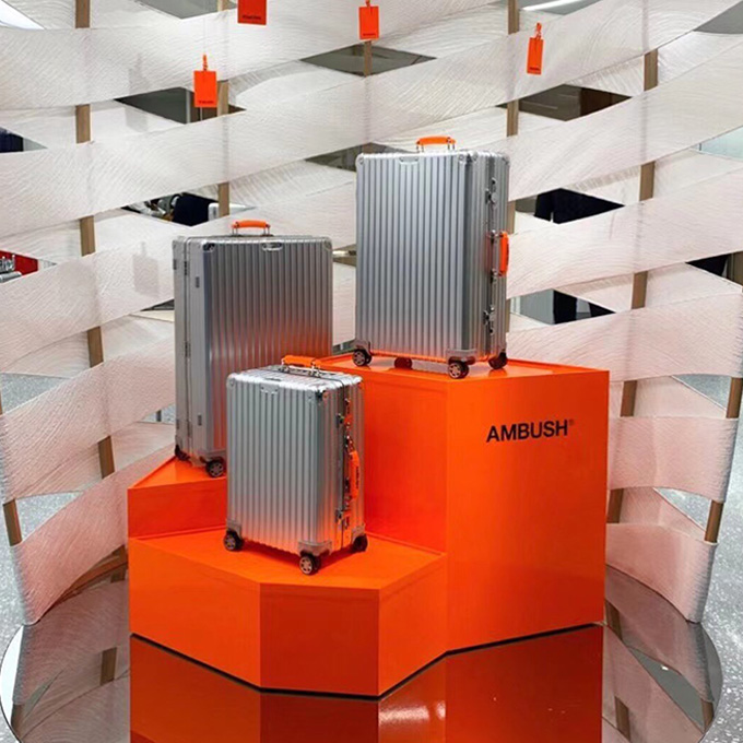 rimowa x ambush classic cabin luggage